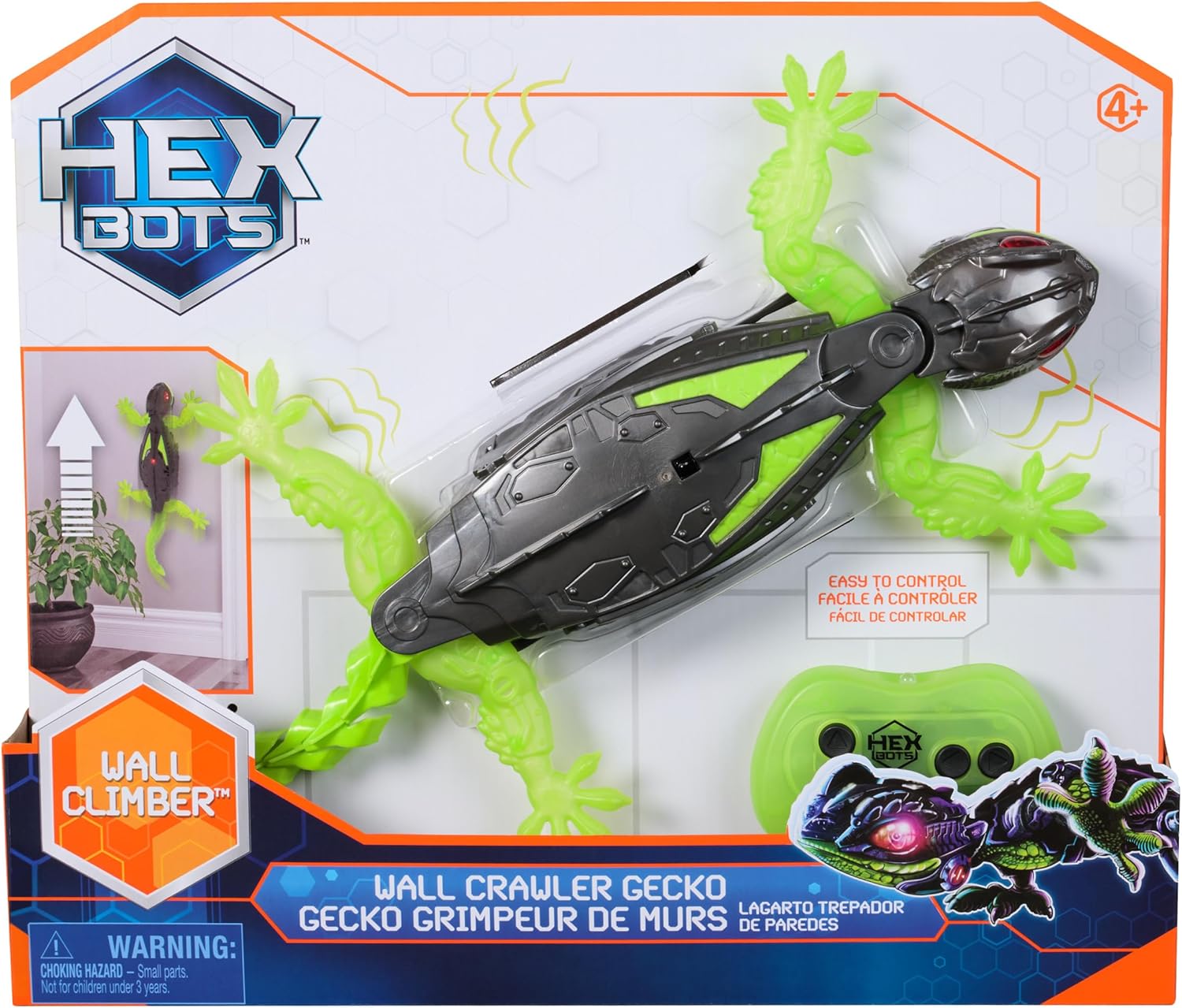 SPINMASTER 6070281 HEXBOTS IL GECO INTERATTIVO
