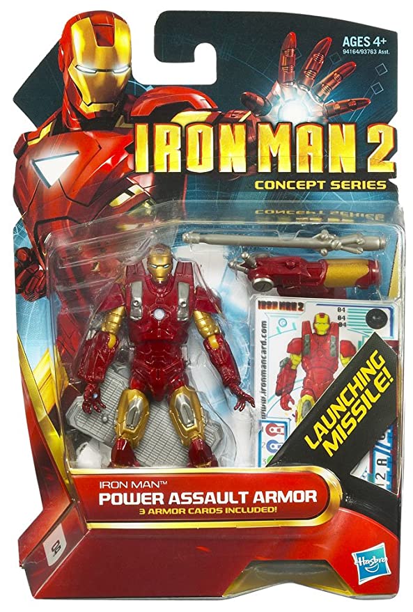 PRETOY 94164 IRON MAN 2- PERSONAGGIO POWER ASSAULT ARMOR