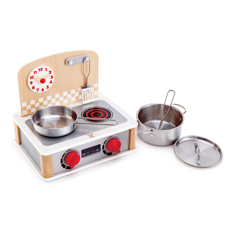 HAPE E3151 SET CUCINA E GRILL 2 IN 1