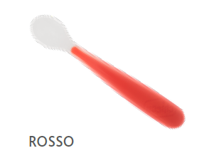 CHICCO CUCCHIAIO SILICONE ROSSO