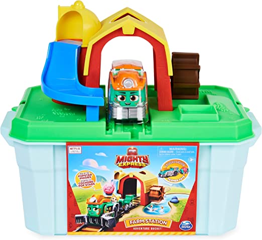 SPINMASTER 6060195 MIGHTY EXPRESS PLAYSET FATTORIA