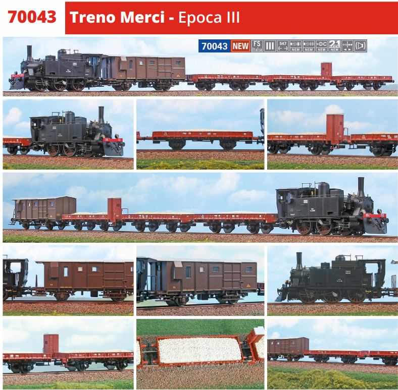 ACME 70043 TRENO MERCI EPOCA III