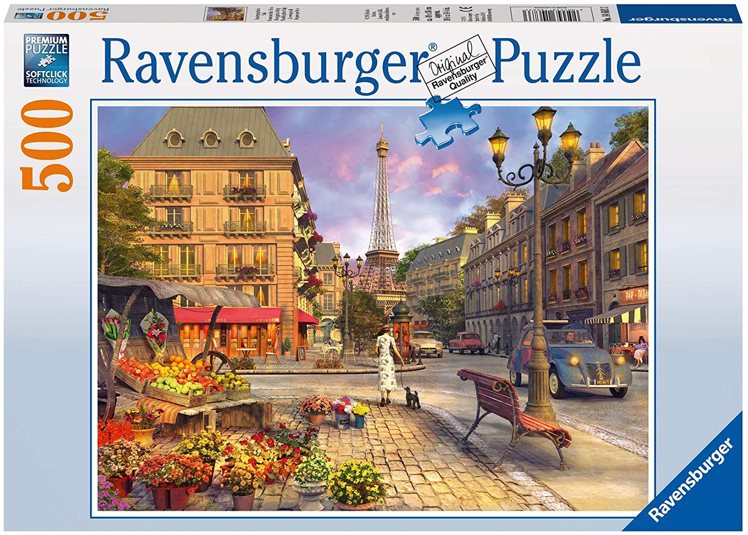 RAVENSBURGER 14683 PUZZLE DA 500 PZ. PASSEGGIATA SERALE