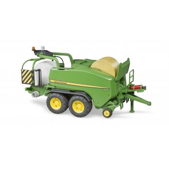 BRUDER 02032 RIMORCHIO JOHN DEERE PRESSABALLE