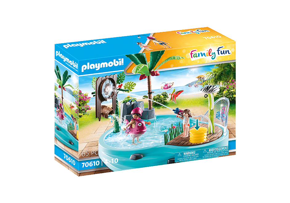 PLAYMOBIL 70610 PISCINA CON GIOCHI D'ACQUA