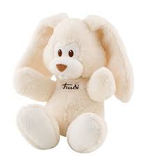 TRUDI 18134 PELUCHE CONIGLIO CREMINO AVORIO