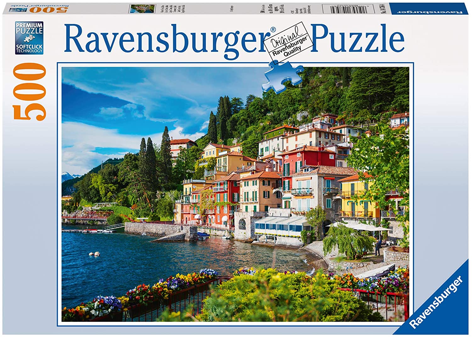 RAVENSBURGER 14756 PUZZLE DA 500 PZ. LAGO DI COMO ITALIA