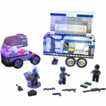 LASER PEGS 18602 CAMION DELLA POLIZIA - HEROS