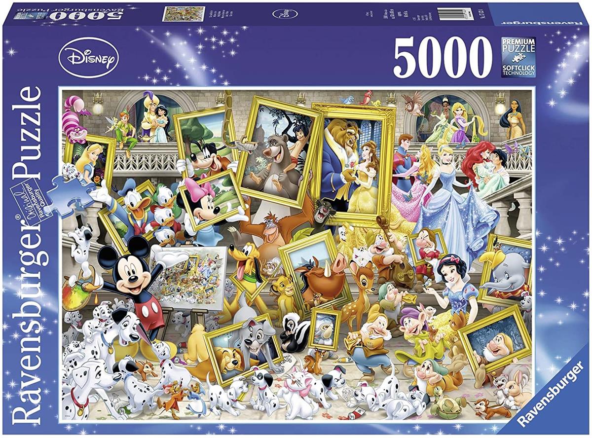 RAVENSBURGER 17432 PUZZLE DA 5000 PZ. MICKY L'ARTISTA