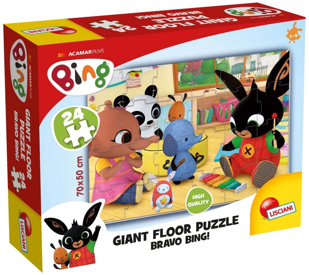 LISCIANI 75805 BING PUZZLE GIGANTE DA 24 PZ.