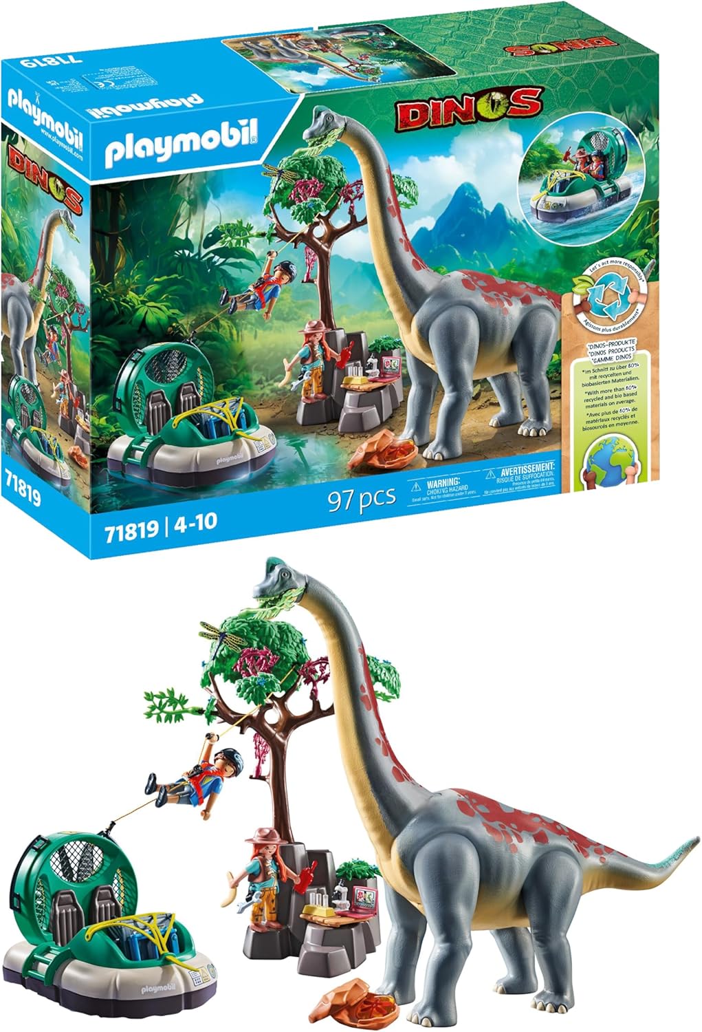 PLAYMOBIL 71819 ALLA RICERCA DEL BRACIOSAURO