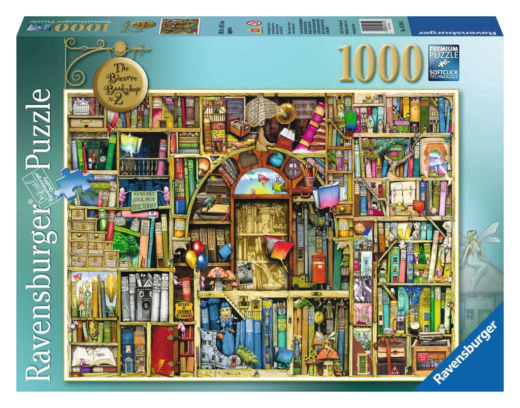 RAVENSBURGER 19314 PUZZLE DA 1000 PZ. LA BIBLIOTECA BIZZARRA 2