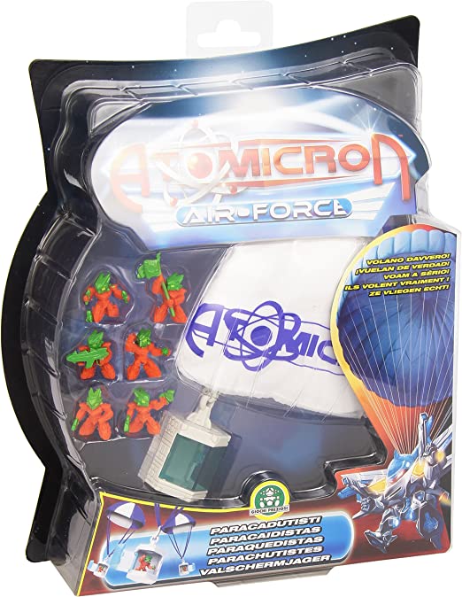 GIOCHI PREZIOSI 18471 ATOMICRON PERSONAGGI VOLANTI PARACADUTE