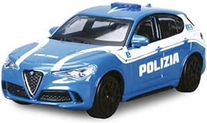 BURAGO 1801458 ALFA ROMEO STELVIO POLIZIA SCALA 1/24