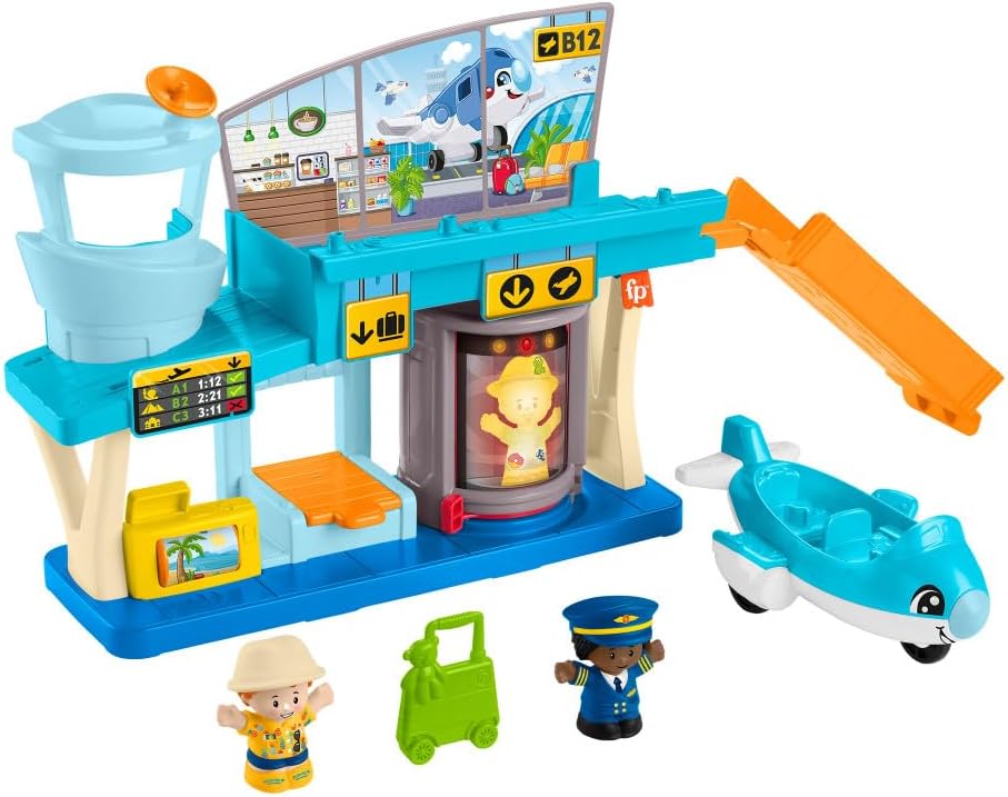 FISHER PRICE HTJ26 AEREOPORTO LITTLE PEOPLE