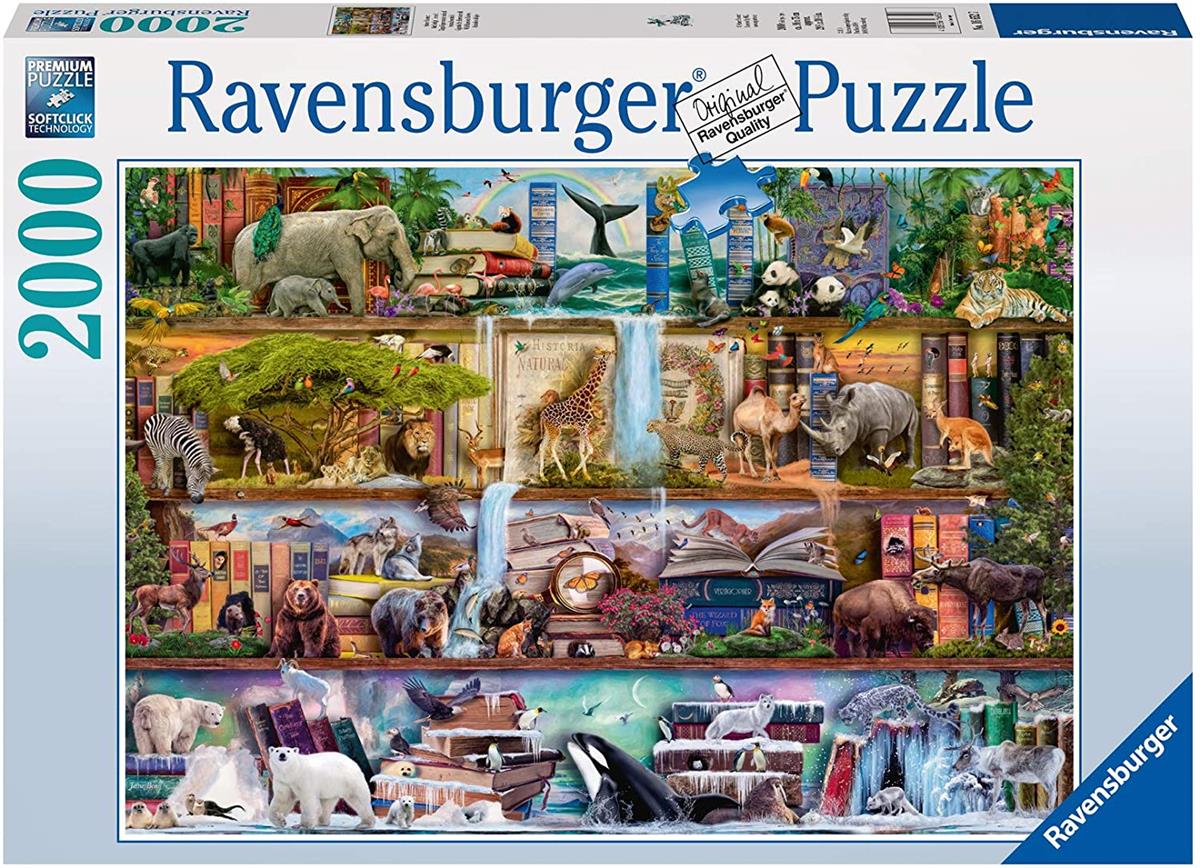 RAVENSBURGER 16652 PUZZLE DA 2000 PZ. ANIMALI SELVATICI