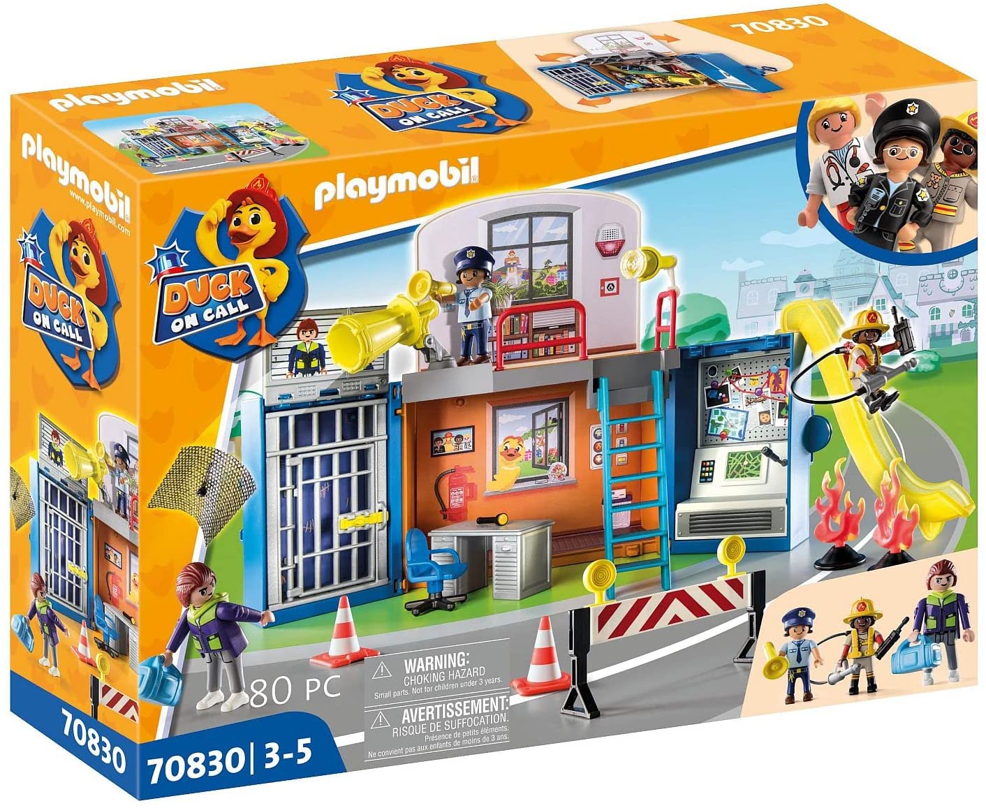 PLAYMOBIL 70830 CENTRALE E OPERATIVA MOBILE