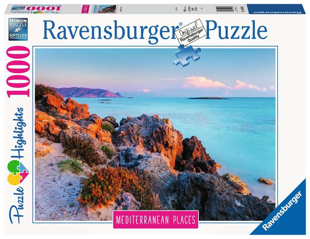 RAVENSBURGER 14980 PUZZLE DA 1000 PZ. MEDITERRANEAN GREECE