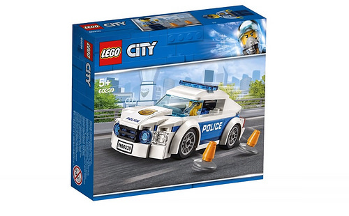 LEGO 60239 AUTO DI PATTUGLIA DELLA POLIZIA CITY