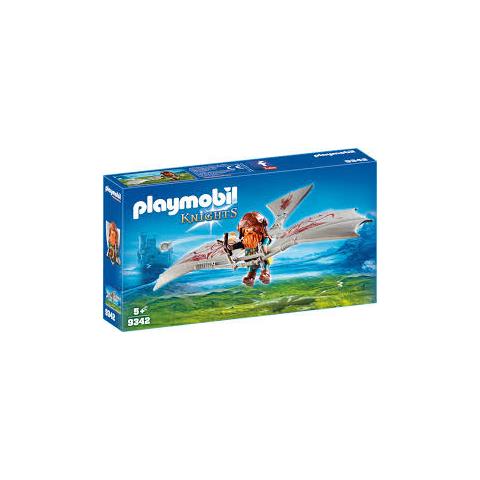 PLAYMOBIL 9342 GUERRIERO CON DELTAPLANO DA ATTACCO