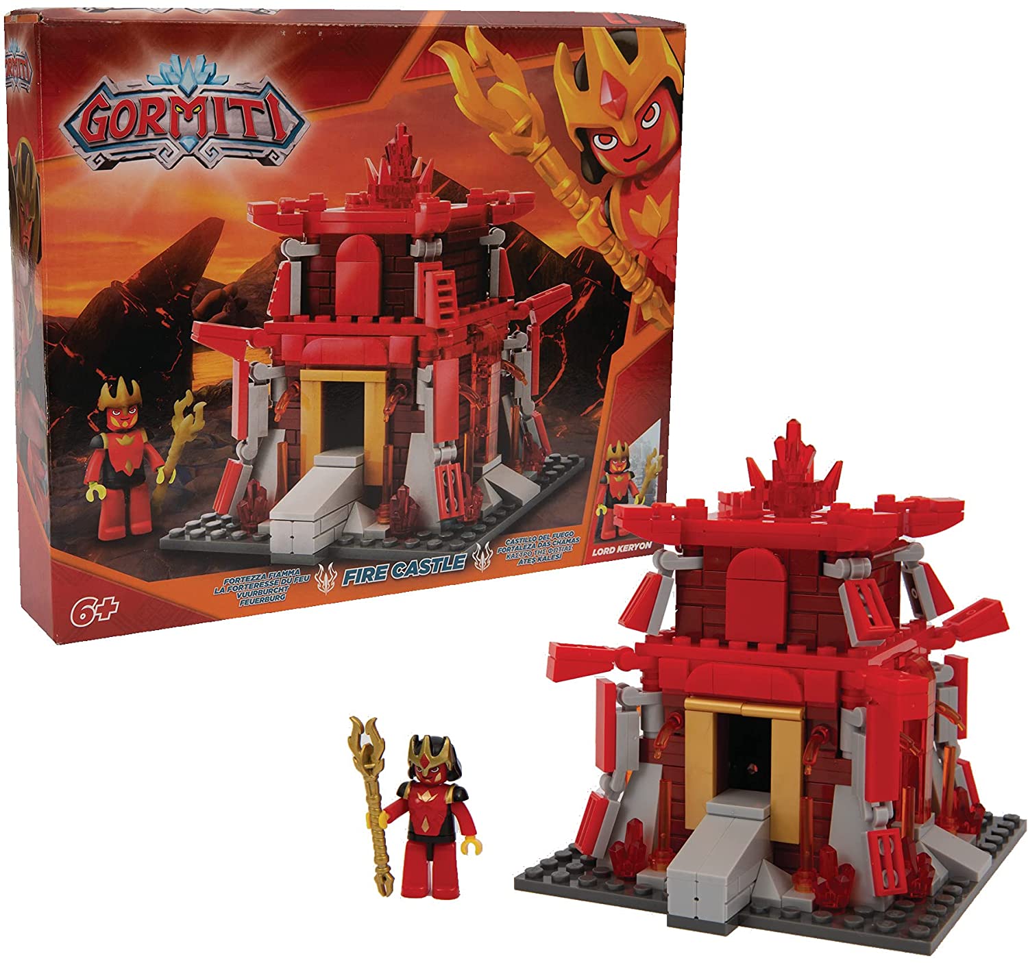 GIOCHI PREZIOSI GRB00000 GORMITI BUILDING SET FIRE