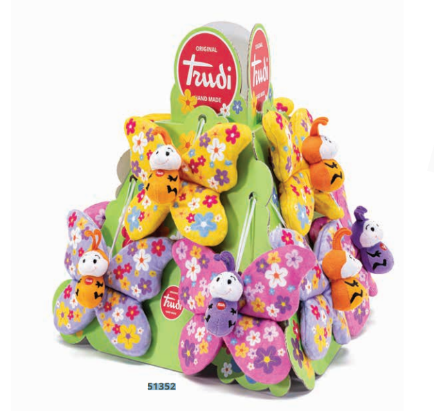 TRUDI 51352 PELUCHE FARFALLA SPRING