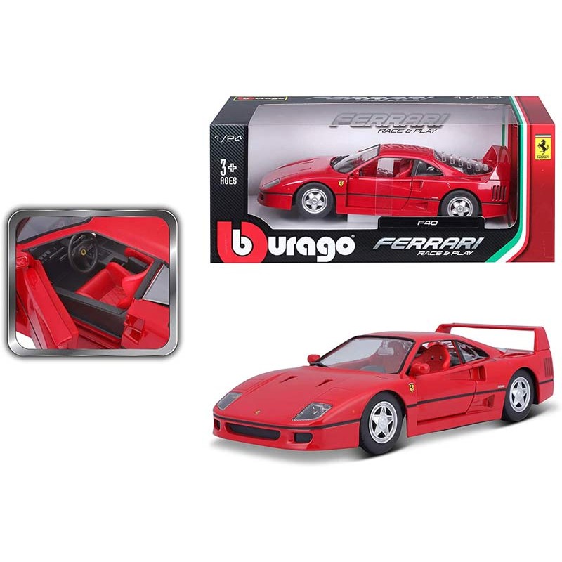 BURAGO 90595 FERRARI F40 SCALA 1/24