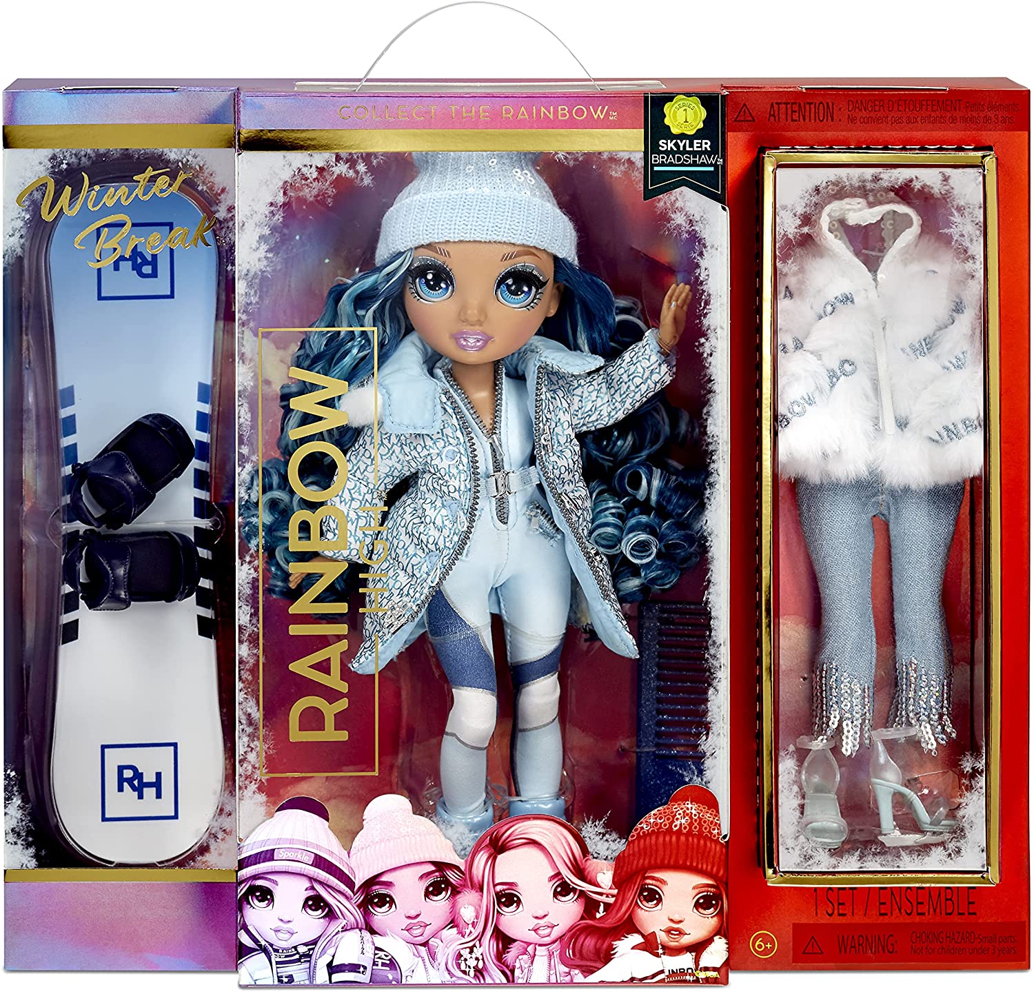 MGA 574798 RAINBOW HIGH WINTER BREAK DOLL SKYLER