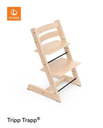 STOKKE TRIPP TRAPP seggiolone Naturale 100101