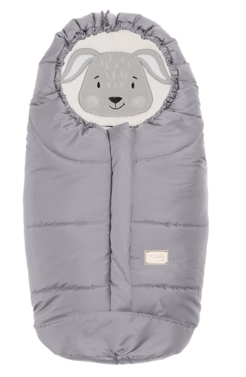 NUVITA 9205 SACCO CUCCIOLI OVETTO GRIGIO CHIARO