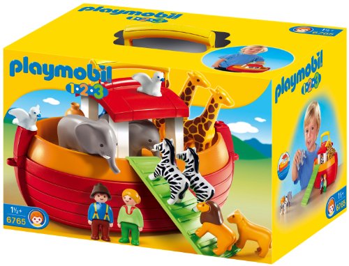 PLAYMOBIL 6765 ARCA DI NOE PORTATILE 1 2 3