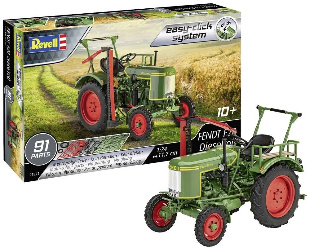 REVELL 67822 KIT DI MOTNAGGIO FENDT TRACTOR SCALA 1/24