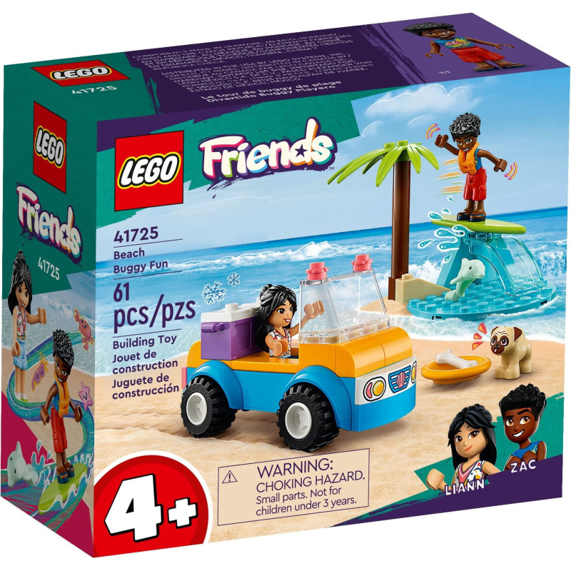 LEGO 41725 DIVERTIMENTO SUL BEACH BUGGY FRIENDS