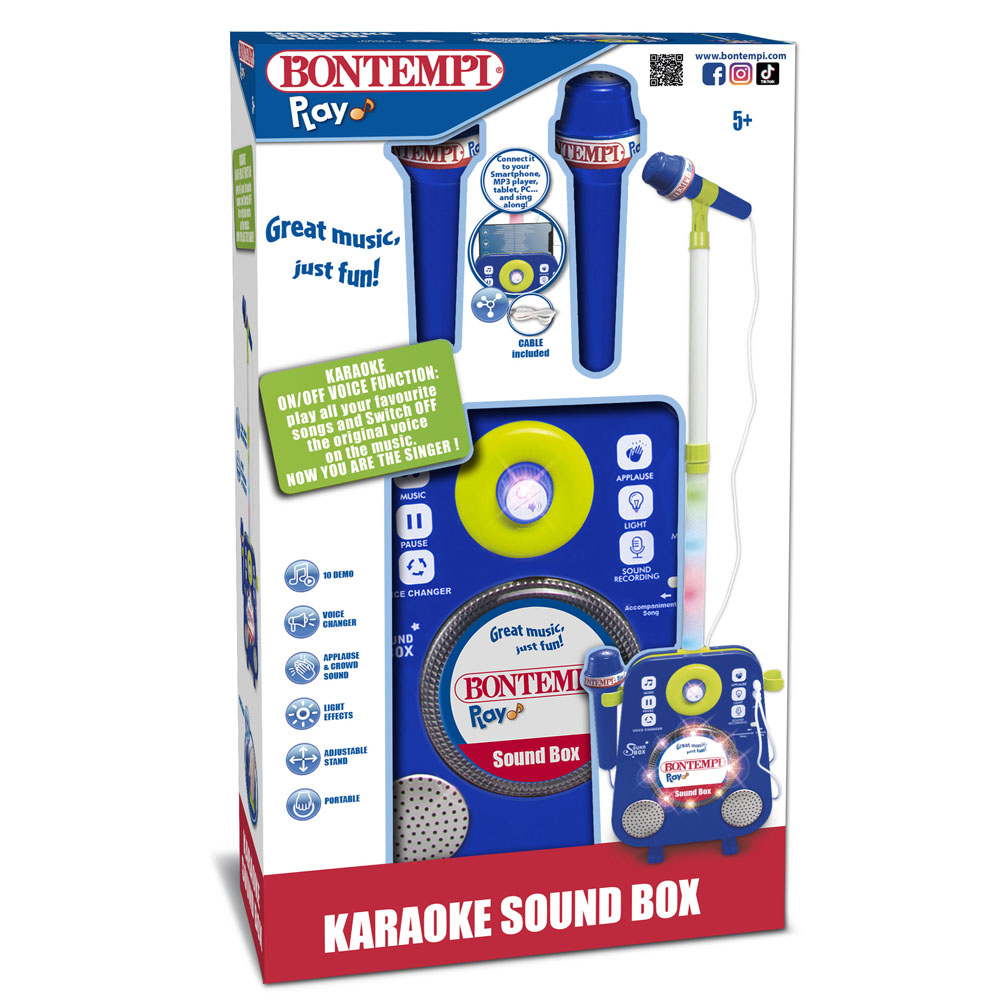 BONTEMPI 42 5030 SOUND BOX CON 2 MICROFONI