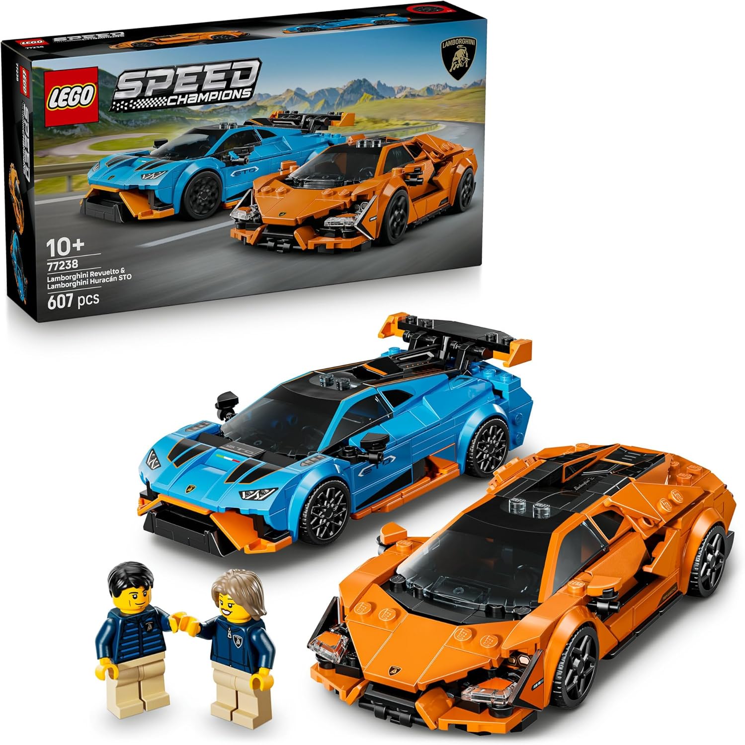 LEGO 77238 LAMBORGHINI REVUELTO E HURACAN STO SPEED CHAMPIONS