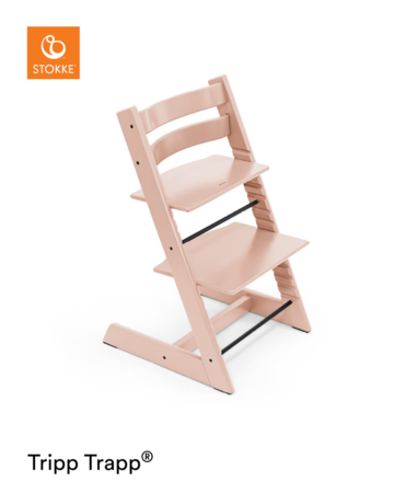 STOKKE TRIPP TRAPP seggiolone SERENE PINK 100134