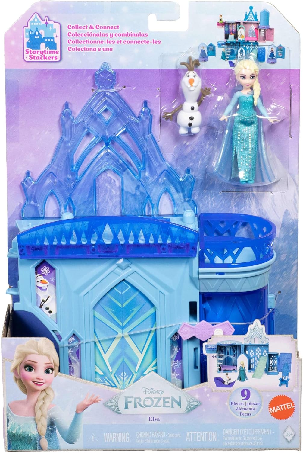MATTEL JDP63 DISNEY FROZEN SET IL PALAZZO DI GHAICCIO DI ELSA