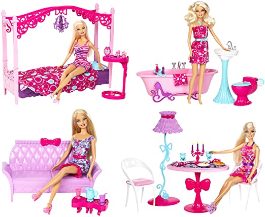 MATTEL Y1319 ARREDAMNETO BARBIE CON BAMBOLA