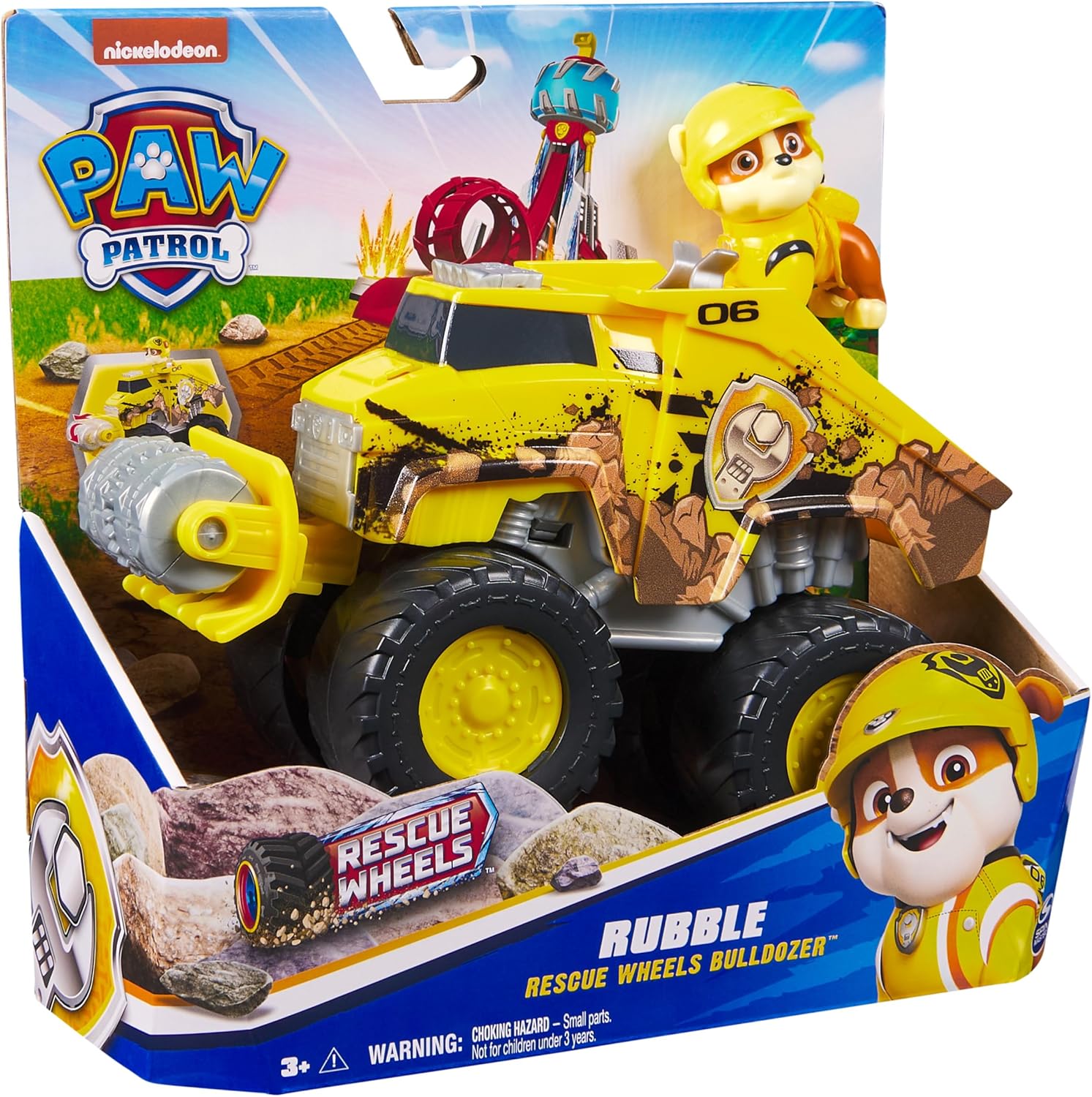 SPINMASTER 6069304 PAW PATROL VEICOLO RESCUE RUBBLE