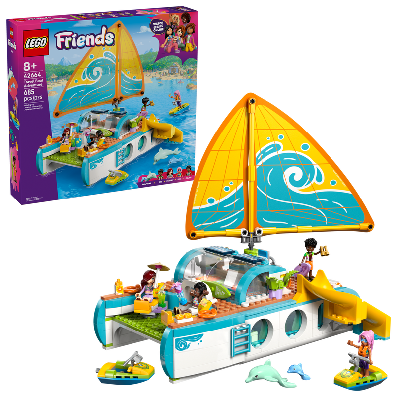 LEGO 42664 AVVENTURA SUL CATAMARANO FRIENDS