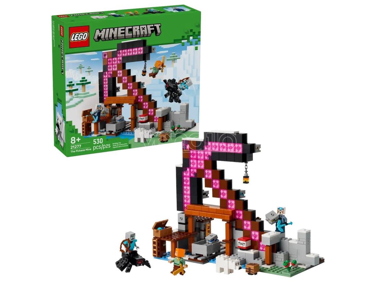 LEGO 21277 LA MINIERA DELLE PICCOZZE MINECRAFT