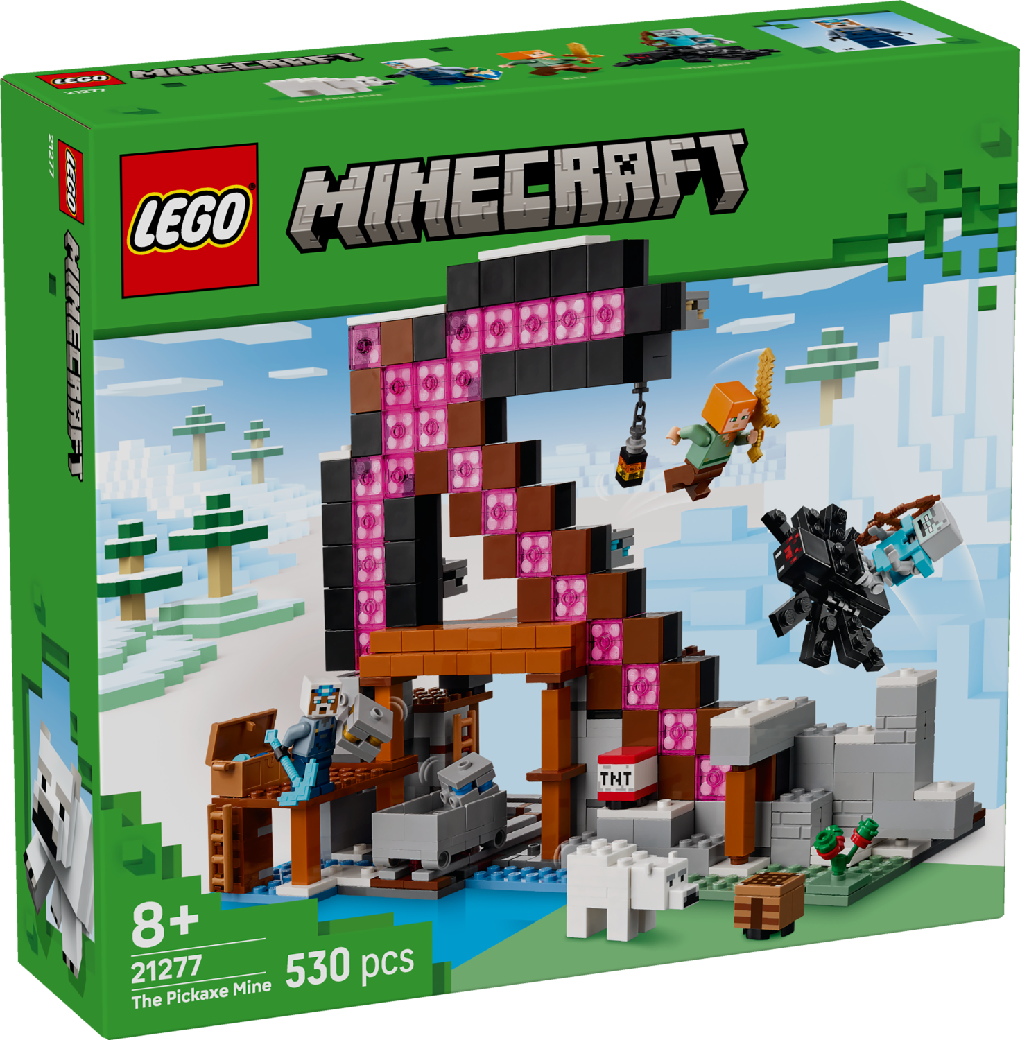 LEGO 21277 LA MINIERA DELLE PICCOZZE MINECRAFT