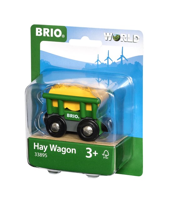 BRIO 33895 VAGONE PER FIENO