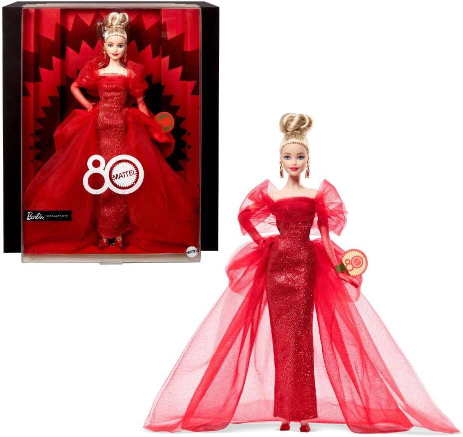 MATTEL JBJ17 BARBIE 80TH ANNIVERSRY