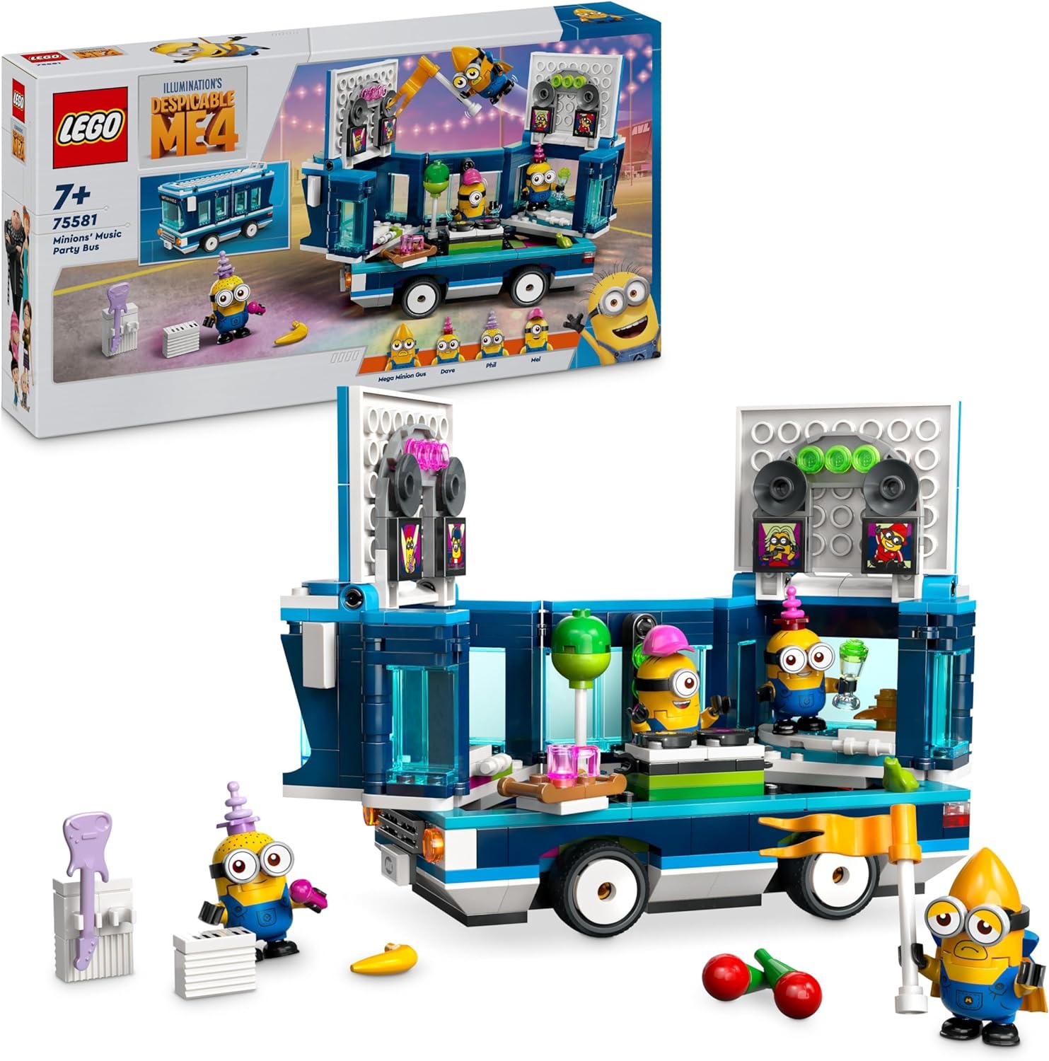 LEGO 75581 IL PARTY BUS MUSICALE DEI MINIONS