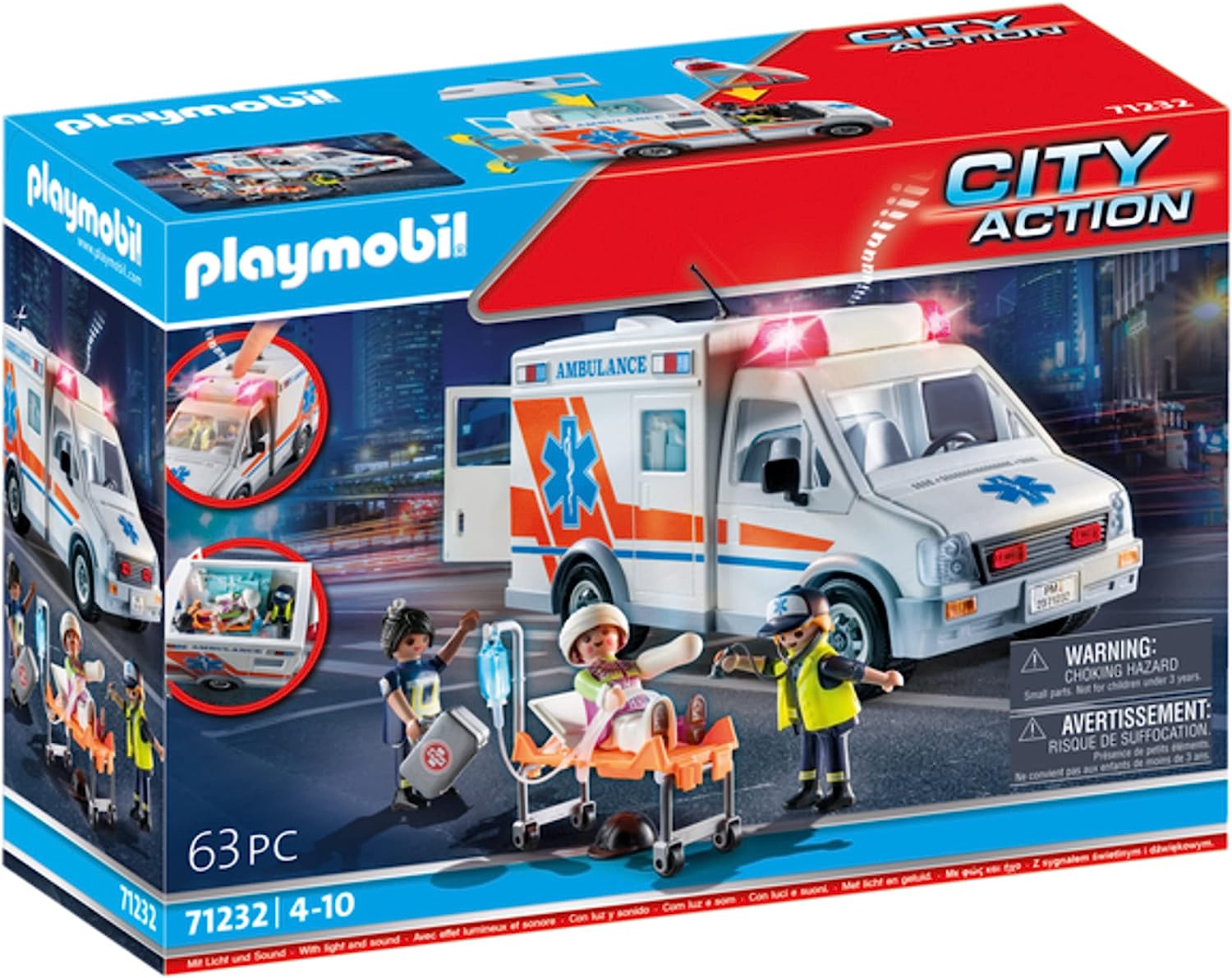 PLAYMOBIL 71232 AMBULANZA