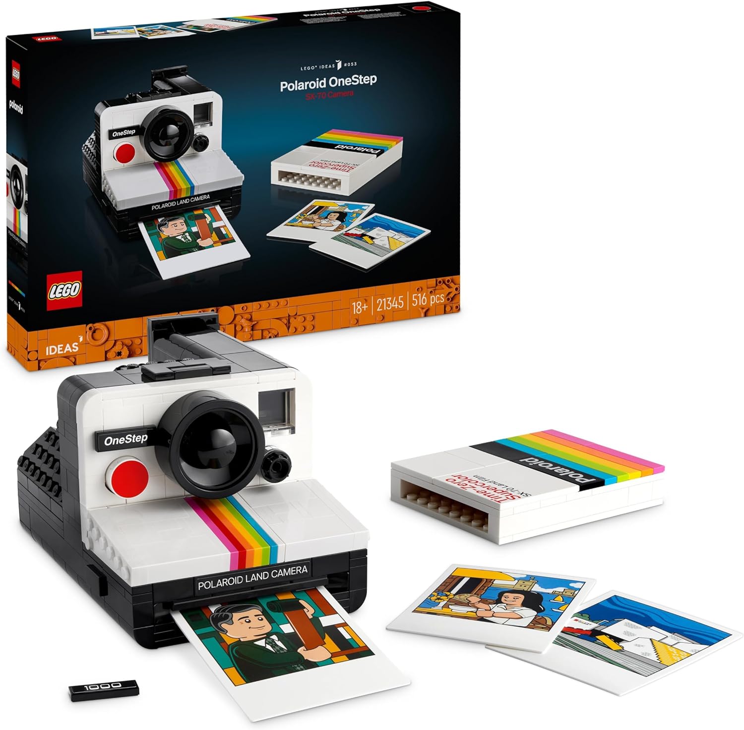 LEGO 21345 FOTOCAMERA POLAROID ONESTEP SX-70 IDEAS