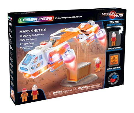 LASER PEGS 18003 MARS SHUTTLE 