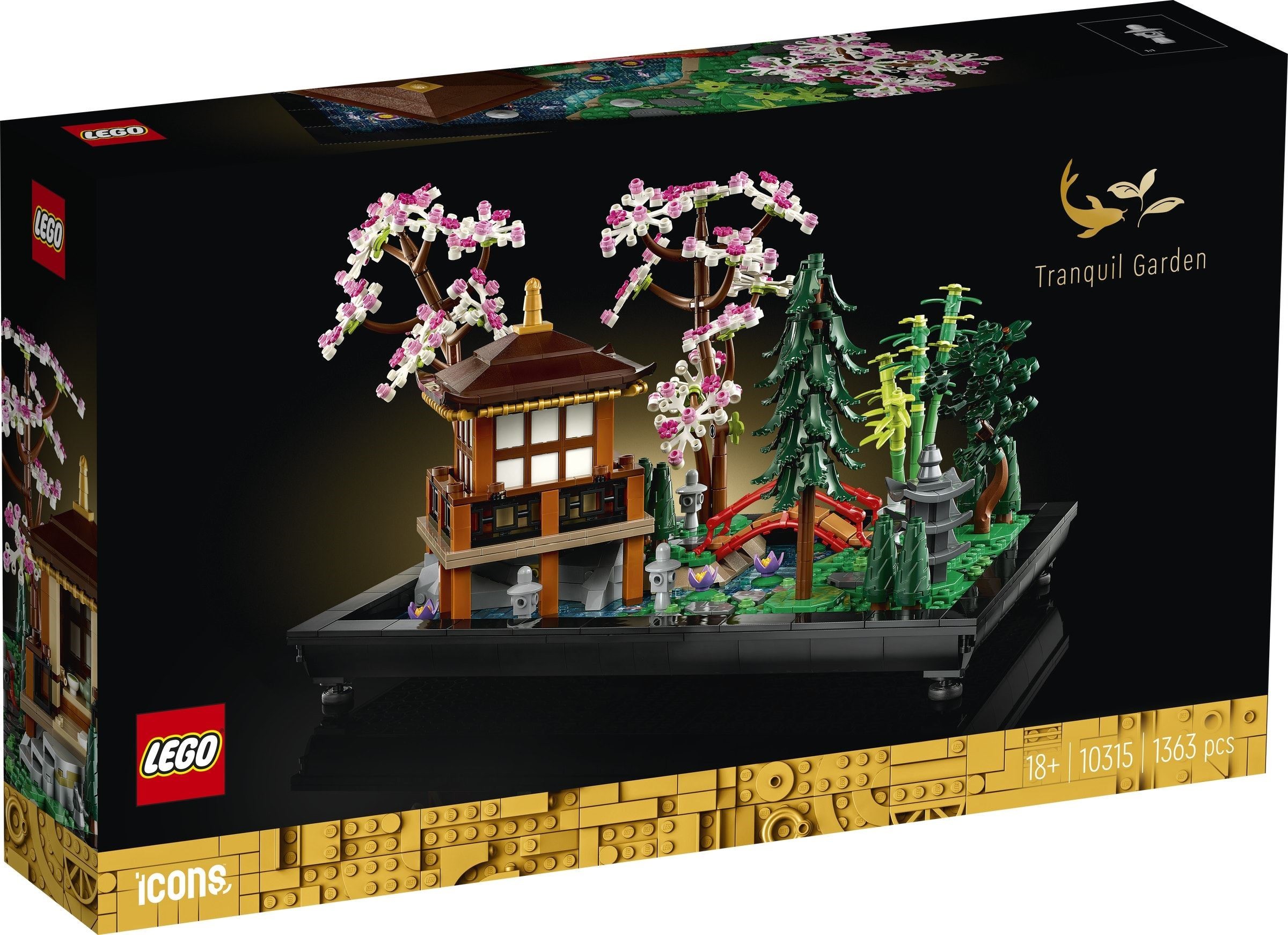 LEGO 10315 IL GIARDINO TRANQUILLO ICONS