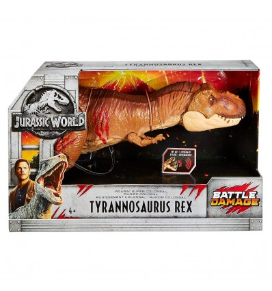 MATTEL FVP48 MEGA T REX BATTLE DAMAGE JURASSIC WORLD